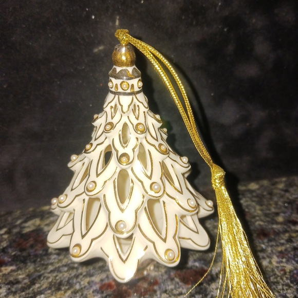 Lenox Holiday Lenox Ornament Pierced Tree Poshmark